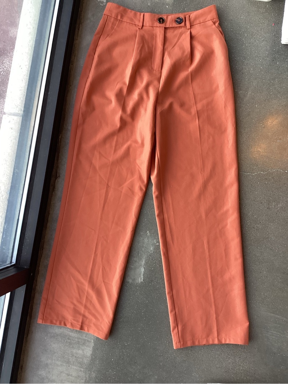 4th & Reckless tailored pants in red coral